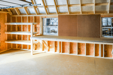 24" Workbench with Pegboard